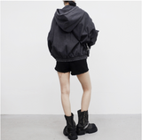 (Unisex) シティンウォッシングアノラックジップアップ