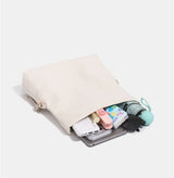 Geometric Pleated Quilted Chain Bag