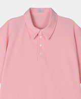 No.1329 pk crop collar half T (4color)