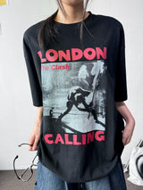 Michael Tattoo Lettering Boxy Fit Tee 3color