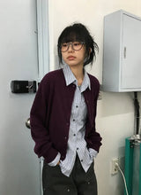 26FW★ [BAONHAUS] Cotyren Round Knit Cardigan