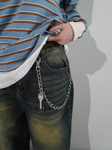 (UNISEX) Bold Chain Keyring