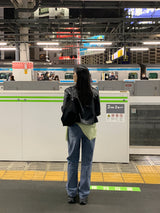 プレッツェルワイドデニム