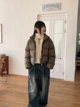 [MADE] オーソン ウェロン パファー クロップ ショート パディング-ダウンジャケット