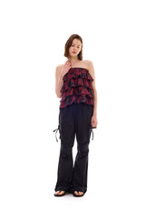FINE FRILL TOP SKIRT