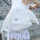 Puffy Wing Keyring - WHITE