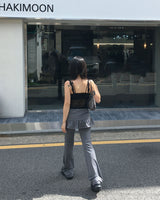 Rolly skirt pants