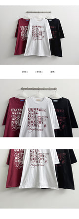 イティン ボックスフィット 半袖Tシャツ