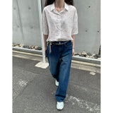Palms Flower Blouse