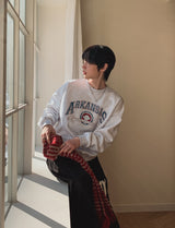 Arkansas Crack Lettering Sweatshirt