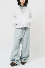 Liz Cropped Zip Hoodie (3color)