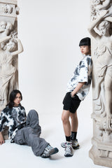 プラスタータイディオーバーフィットTシャツ (BLACK)