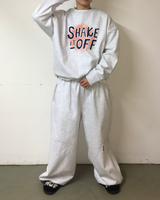 Lettering Paint Cropped Sweatshirt (3c)
