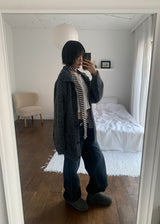 HIGH NECK HALF CARDIGAN