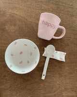 happy homely mug : baby pink