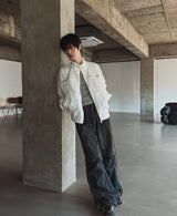 Hi-Lo Zipper Banded Jacket