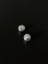 [925silver] マットボールピアス