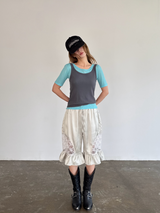 net sleeveless top 