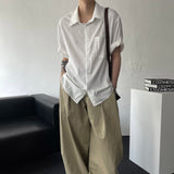 GM Rouking Roll-Up Short-sleeved Shirt (3 colors)