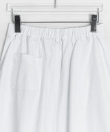 Brikin Cotton Midi Frill Skirt