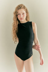 MARTINI DRAPING SWIMSUIT_Black