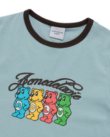 26SS WOMAN ACベアクロップリンガーTシャツ