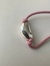 [Hand made/925silver] Long string bean necklace (2color)