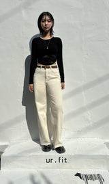 LIN BLANC COLOR DENIM PANTS code 18300