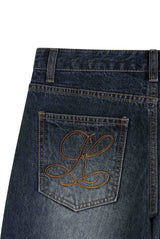 Soho straight jeans, Vintage Blue