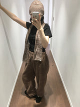 Merlot Stripe Muffler (3 Colors)