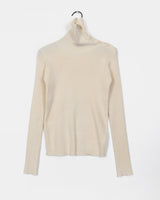 Steep Unbalanced Button Collar V-neck Knitwear