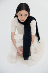 Tassel Ribbon Layer Scarf_2 colors