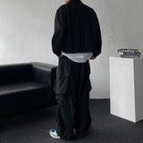  Suede Oversized Cropped Jacket (2 colors/DP745507666383)