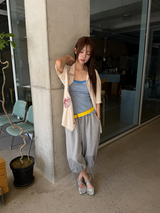 ニーパッドスウェットバミューダパンツ