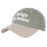 2トーンウォッシュドボールキャップ - Khaki