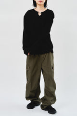 Belling Waffled Longsleeve (3color)
