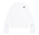 リアムレザーパッチロングスリーブT(2 COLOR)