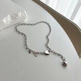 hvv Heart Bold y2k Volume Heart Necklace