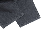 Low Snap Balloon Denim Pants (2 Colors)