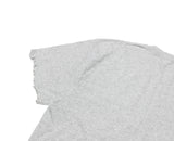 ダメージカッティングTシャツ (グレー)