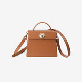 LAZEL MINI ショルダーレザーバッグ / Tan Brown