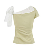 Elsha Ribbon Point T-shirt