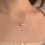 Petal Print Necklace