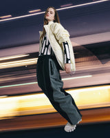PP WIDE JOGGER PANTS NAVY/BLACK