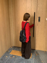 シチュコーデュロイワイドパンツ