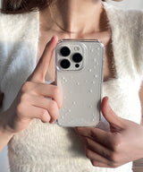 [MADE] little star jelly hard case - white
