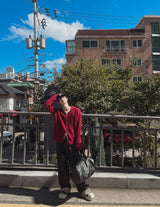 Scream Two-Way Knit Hooded Zip-Up