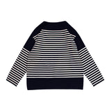 WIDE STRIPED LONG-SLEEVED T-SHIRT (UNISEX)_SYF3TS01CG