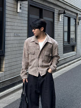 Add suede tracker jacket