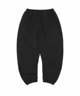 バルーンスウェットフリースパンツ - Black